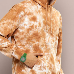 Sweat à capuche oversize en molleton de coton pour homme, style urbain hivernal moderne, décontracté et athlétique, coupe ample confortable, séchage rapide - Product Image 4