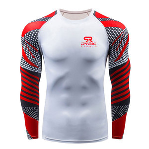 Maillots de compression imprimés pour hommes, style traditionnel personnalisé, haute performance, qualité supérieure, Ring Wear - Product Image 1