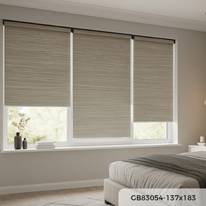 Persianas de Diseño Madera Color Marrón Oscuro GB83054 137x183cm, Garantía del Mejor Proveedor, Superventas en Malasia, Calidad OEM para Hogar y Oficina B2B - Product Image 1
