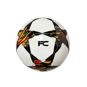 Ballon de football d'entraînement durable en PU léger et écologique, design personnalisé pour usage extérieur, haute qualité, best-seller en ligne - Product Image 1