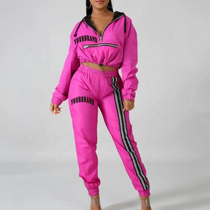 Chaqueta Deportiva con Capucha para Mujer, 100% Nailon, Ligera, de Secado Rápido, para Deportes y Uso Casual, OEM - Product Image 1