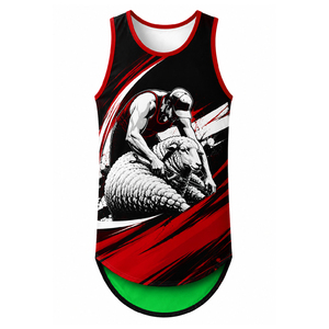 Singlet de tonte de moutons personnalisé, impression par sublimation, vêtements de travail professionnels, conception personnalisée OEM ODM - Product Image 3