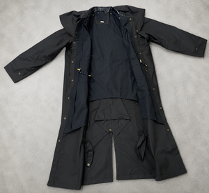 Manteau long imperméable en toile de coton SADAF SADDLERY avec une coupe confortable, tailles S à 5XL, pour toutes les saisons - Product Image 2