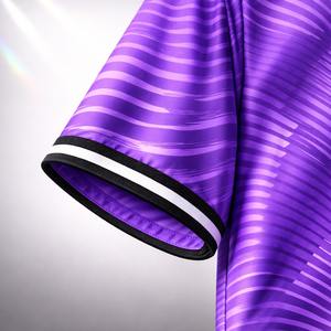 Nuevo Diseño, Camiseta de Fútbol Personalizada de Talla Grande, Fabricante de Uniformes de Fútbol de Marca Privada, Camiseta de Entrenamiento Transpirable y Ligera para Otoño - Product Image 4