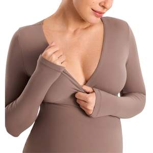 Débardeur de maternité sans couture, couleur unie, grande taille, confortable, sans manches, pour l'été, idéal pour les femmes enceintes - Vente en gros personnalisée - Product Image 3