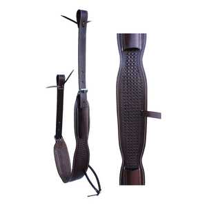 Meilleure qualité brun usiné Western Horse Saddle Cinch Billets circonférence flanc Logo personnalisé avantage de prix - Product Image 1
