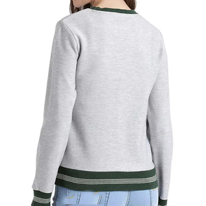 Latest Style High Quality Printed Fleece Full Sleeve Length Customized 2026 Winter Fashionable Women's Sweatshirts Front Logo - Product Image 2