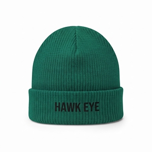 Bonnet d'hiver tricoté en acrylique personnalisé pour pêcheur, chaud, à revers, unisexe, avec étiquette personnalisée, vente en gros - Product Image 2