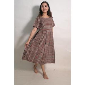 Robe longue en coton imprimé pour femme, robe bohème tissée à la main, robe d'été décontractée, tenue de fête, tenue ethnique indienne faite à la main - Product Image 2