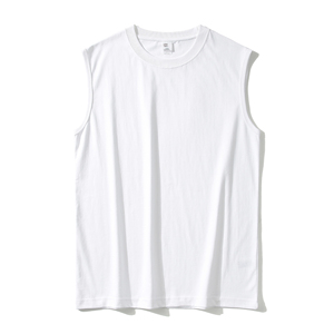 Camiseta sin mangas para hombre de Wholesale Anchor Clothing Company, 100% algodón, cuello redondo, estilo muscle tee, para gimnasio, entrenamiento, chaleco deportivo. - Product Image 1