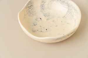 Bol en résine céramique polie pour la décoration de la maison et l'organisation de la cuisine, style classique léger FAIZA CRAFT FC-3306 - Product Image 5