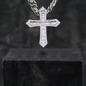 14K <b>Solid</b> <b>Gold</b> Cartoon Diamond <b>Pendant</b> Necklace Lab-Grown Diamond <b>Pendant</b> For Gift HUMERA JEWELS - Product Image 1