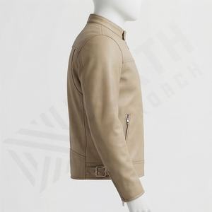 Veste de moto en cuir véritable pour homme de qualité supérieure, nouvelle arrivée, vestes de moto d'hiver, protections amovibles, personnalisables - Product Image 3