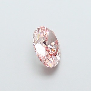 Diamant rose ovale fantaisie vif, clarté VS1, 2,5 carats, polissage excellent, pierre naturelle non montée LDDK351, qualité d'investissement, pierre précieuse rose - Product Image 4