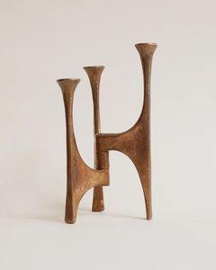 Candelabro de Madera Hecho a Mano para Adornos de Boda y Portavelas de Madera con Diseño Elegante para Bodas y Hogar - Product Image 2