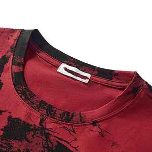 High Quality Cheap Blank Black White Sublimation T Shirt 100_ <b>Polyester</b> Men T-shirts <b>Tshirts</b> With Printing for Mens - Product Image 6