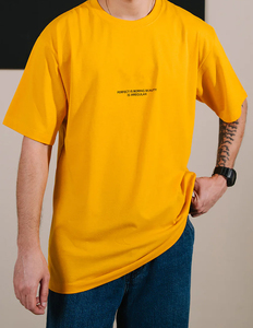 T-shirts pour hommes à col montant en sergé 100 % polyester, coupe oversize, infroissables, à motif uni, impression numérique ODM – Meilleures ventes - Product Image 5