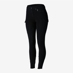 Pantalon d'équitation extensible 4 directions de haute qualité, leggings, collants, vêtements d'équitation en tissu technique au toucher doux - Product Image 1