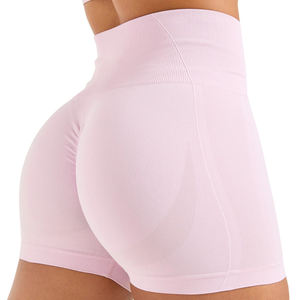 Shorts Deportivos Ligeros para Mujer al por Mayor, Personalizados, de Poliéster y Algodón, Cintura Elástica, para Gimnasio, Running y Uso Casual, OEM ODM - Product Image 1
