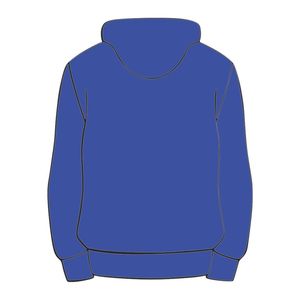 Sudadera con Capucha Zeta Phi Beta al por Mayor, Azul, de Algodón y Felpa, Unisex, Corte Regular, Letras Griegas en la Parte Delantera, Ropa Casual de Otoño - Product Image 3