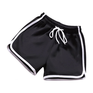 กางเกงขาสั้นกีฬาผ้าฝ้าย 100% ระบายอากาศได้ดี ปักลายได้ตามสั่ง ทรง Unisex ชายกางเกงแบบ Dolphin เอวยางยืด เหมาะสำหรับวิ่ง ออกกำลังกาย และฝึกซ้อม - Product Image 5