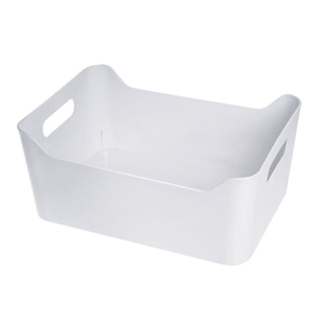 Wholesale Custom Logo Bathroom <b>Storage</b> Organizer Boxes Rectangle Hollow PP <b>Storage</b> <b>Baskets</b> Vietnam Manufacture Cheap Price - Product Image 6