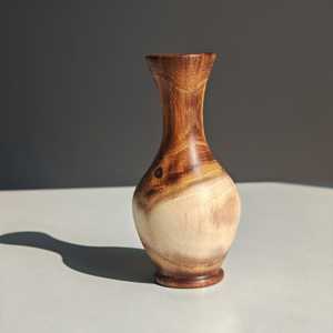 Vases à fleurs en bois faits à la main en gros pour hôtels, restaurants, décoration de mariage, boutiques de cadeaux et designers d'intérieur par AALIYAN IMPEX - Product Image 4