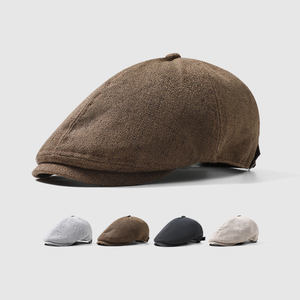 Gorro de Mezclilla Bordado Personalizado para Adultos, Unisex, Mezcla de Poliéster/Algodón, Construcción Multi-Panel Común, Clásico, de Alta Calidad - Product Image 3