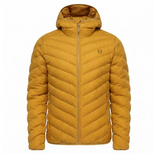 Classic <b>Men</b> Hooded Puffer <b>Jacket</b> Comfortable <b>Warm</b> Winter Windproof with Full Zip Closure and Soft Padding for Outdoor Daily Wear - Product Image 5