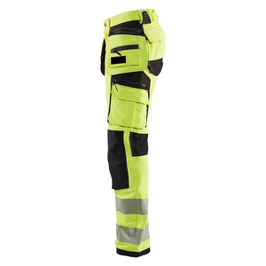 Pantalon de sécurité confortable en coton avec design imprimé réfléchissant pour les travailleurs, pantalon de sécurité haute visibilité, fortement réfléchissant - Product Image 4