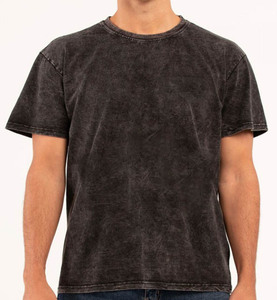 Men's Vintage Acid Wash <b>T</b>-<b>Shirt</b> - <b>90s</b> Retro Style - Mineral Washed Cotton - Soft Faded Finish - Classic Everyday - Product Image 1