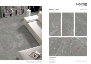 Baldosa de Porcelana Tallada de Alta Gama, Formato Grande 600x1200, Superficie Texturizada Premium, para Paredes y Pisos, Uso Interior y Exterior - Product Image 3