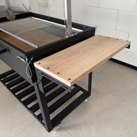 Barbecue portable au charbon de bois pour l'extérieur, mini barbecue de table pour balcon, jardin, camping
