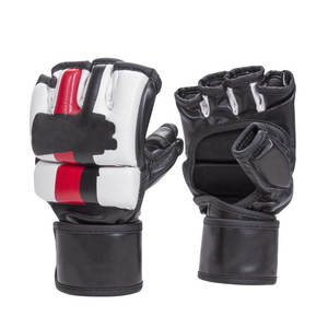 Guantes Profesionales de Cuero para MMA, para Hombre y Mujer, para Entrenamiento con Saco de Boxeo, Kickboxing, Sparring, Sanda, con Cierre de Gancho y Bucle - Product Image 2