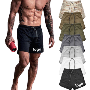 Shorts de sport respirants et à séchage rapide pour hommes, en maille extensible anti-transpiration, pour l'entraînement et la gym – Vente directe usine - Product Image 1