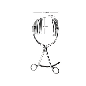เครื่องมือผ่าตัดแบบมือหมุนยี่ห้อพรีเมียม คอลลิน รุ่น Self Retaining Retractor แบบสองด้าน ทำจากสแตนเลสสตีล พร้อมใบมีดเปลี่ยนได้ 3 ใบ ได้รับมาตรฐาน CE - Product Image 6