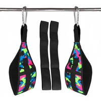 Sangles abdominales suspendues pour fitness, barre de traction, sangles de musculation abdominale rembourrées avec support de bras