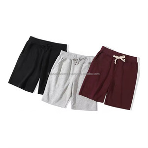 Shorts de survêtement en molleton 100 % coton pour hommes, taille mi-haute, vente en gros, meilleurs fournisseurs, nouveau motif tricoté en toile tendance, dernière conception 2026 - Product Image 1