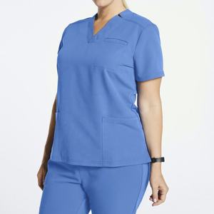 Uniformes de Enfermería y Hospital Personalizados al por Mayor, de Buena Calidad y Diseño, Tela Suave, Elástica y Transpirable, Talla Grande - Product Image 3