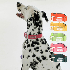 Collar Ajustable para Perro con Hebilla de Plástico, Diseño Sólido, Lavable y Duradero para Paseos Diarios - Product Image 5