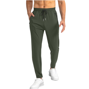 OEM ODM Joggers décontractés pour hommes, pantalons de survêtement en coton avec logo personnalisé, vente en gros de vêtements de sport, pantalons d'entraînement tendance, fabricant de vêtements décontractés haut de gamme - Product Image 4