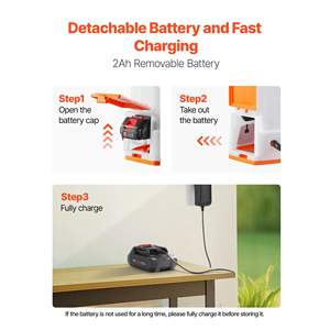 Potente Pulverizador Eléctrico de Mochila de 3.2 Galones, 2 Varillas Retráctiles, 5 Boquillas Ajustables, 0-90 PSI, 2 Horas de Duración, Portátil para Jardín - Product Image 3