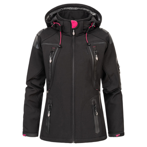 <b>Lightweight</b> Custom <b>Women</b> Outdoor Softshell <b>Jacket</b> Woven Polyester Supplier Custom Branding Manufacturer Pakistan Wholesale - Product Image 6