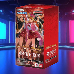 การ์ดวันพีช EBK03 เวอร์ชั่นเกาหลี บูสเตอร์บ็อกซ์ เกมการ์ดสะสม TCG การ์ดสะสม กล่องปิดผนึก การ์ดหายาก ของขวัญอนิเมะ - Product Image 1