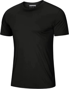Camisetas Casuales de Manga Corta para Hombre al por Mayor, de Secado Rápido, Transpirables, Deportivas, con Cuello Redondo, Corte Regular, Lisas - Product Image 6