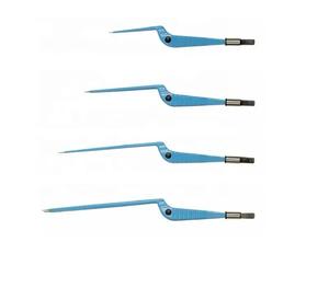 Pinzas Bipolares de Bayoneta de Acero Inoxidable, Manuales, Compatibles con MOL, Antiadherentes, Reutilizables, en Varios Tamaños - Product Image 1