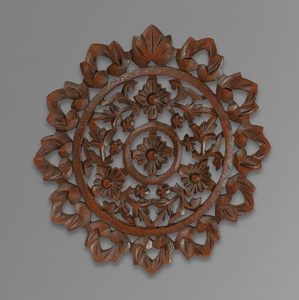Handcrafted Wooden <b>Wall</b> Art <b>Panel</b> Decorative Wood <b>Wall</b> Hanging for Living Room Bedroom Office - Product Image 3