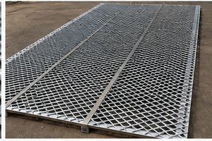 Heavy Duty MS Expanded Metal Mesh Sheet Aluminum Expanded Metal Industrial <b>Fence</b> Aluminum Expanded Metal Guard <b>Fence</b> Mesh - Product Image 4