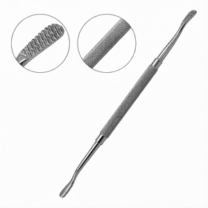 ตะไบกระดูกสำหรับงานทันตกรรม # เครื่องมือผ่าตัดกระดูกแบบปลายสองด้าน 12CA แบบฟันเลื่อย ผลิตจากเหล็กกล้าไร้สนิม - Product Image 2