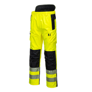 High Quality Lightweight <b>Waterproof</b> High Visibility Cargo Reflective Stripe Safety <b>Working</b> Pants at Wholesale Price - Product Image 2